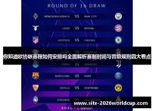 你知道欧协联赛程如何安排吗全面解析赛制时间与晋级规则四大看点